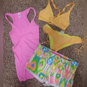 PINK O'Neill size small bundle